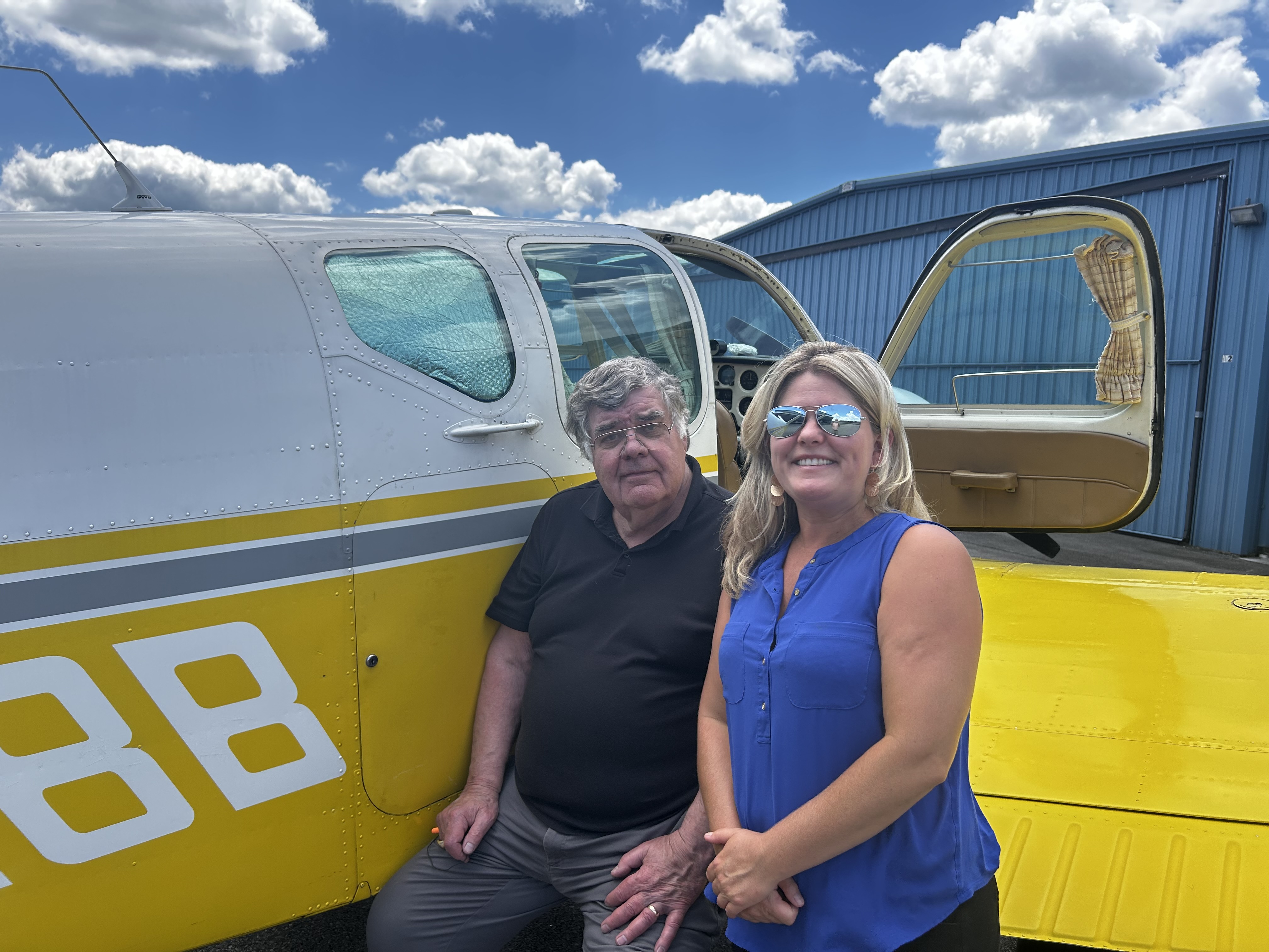 A photograph of owners Jon and Ashley.